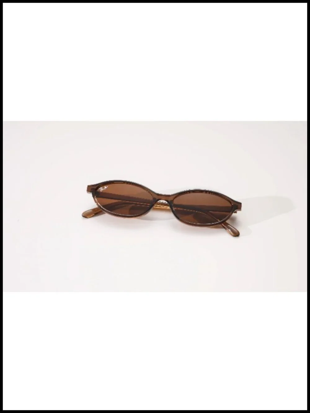 Polarized Retro Oval Cat Eye Sunglasses Lightweight Sun Glasses